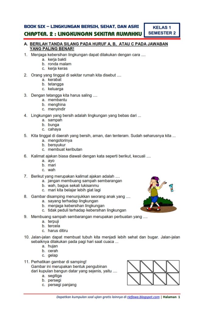 Menguasai Energi dan Lingkungan: Panduan Lengkap Mengunduh Soal Tema 6 Kelas 1 Semester 2