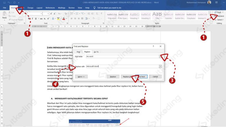 3 Cara Mengganti Satu Kata Sekaligus di Word untuk Hindari Momen Speechless di 2026
