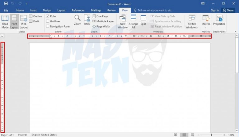 3 Langkah Mudah Cara Melihat Ukuran Gambar di Word, Ternyata Pakai Ruler!