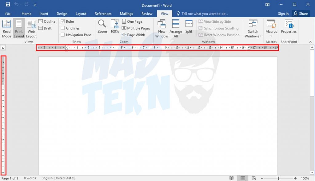 3 Langkah Mudah Cara Melihat Ukuran Gambar di Word, Ternyata Pakai Ruler!