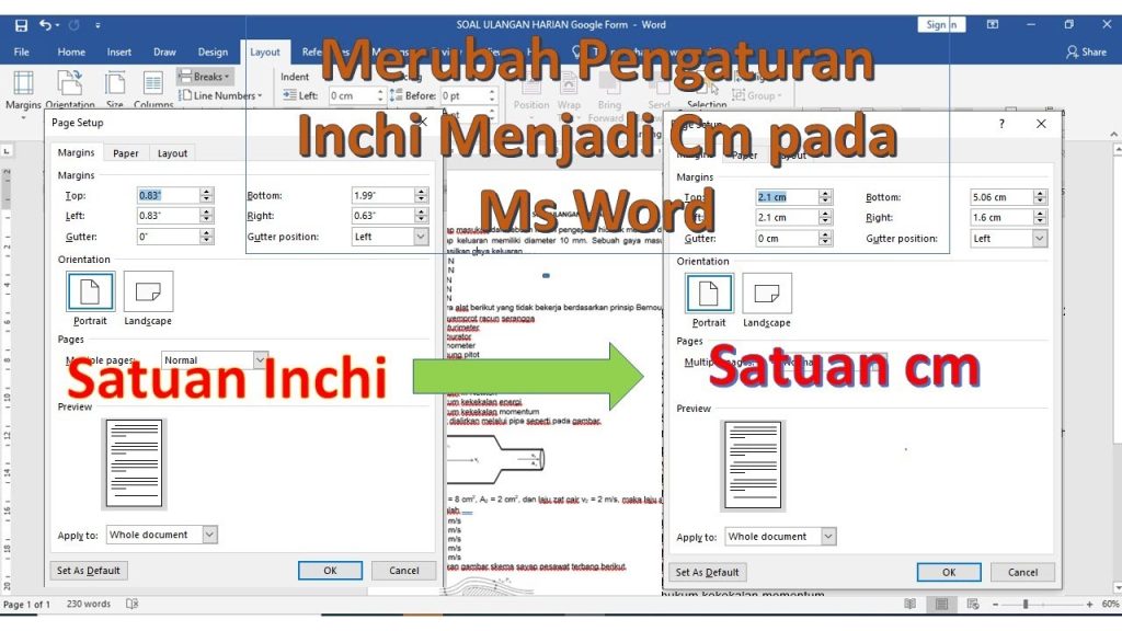 3 Langkah Mudah Cara Mengganti Inchi ke Cm di Word, Ternyata Lewat Ruler!