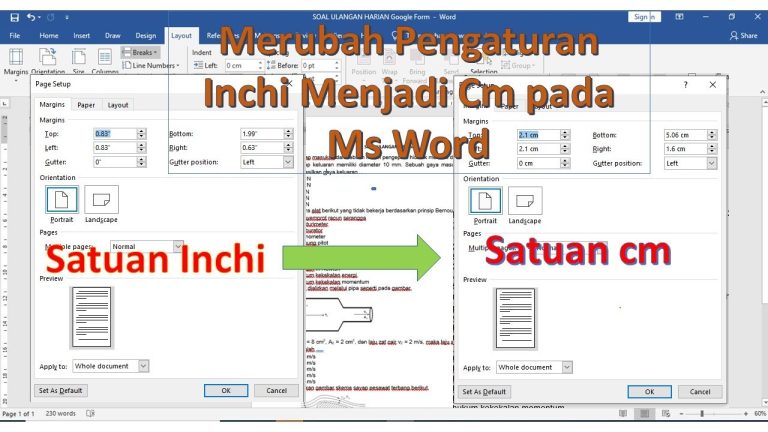 3 Langkah Mudah Cara Mengganti Inchi ke Cm di Word, Ternyata Lewat Ruler!