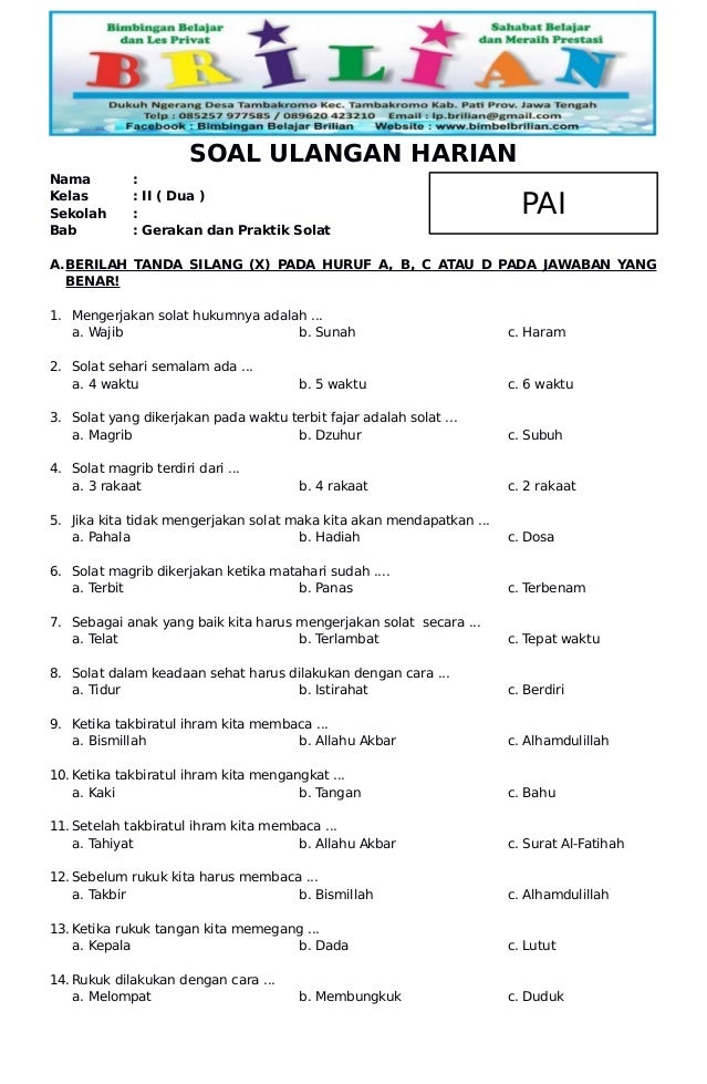 5 Contoh Soal PAI Kelas 10 Bab 2 yang Sering Muncul di Ujian, Wajib Tahu Sebelum Terlambat