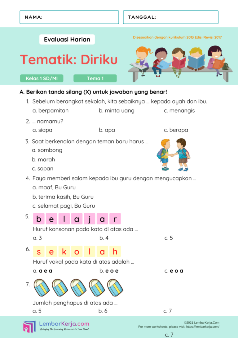 5 Contoh Soal UAS TIK Kelas 3 SD Semester 1 yang Wajib Dikuasai Sebelum Ujian