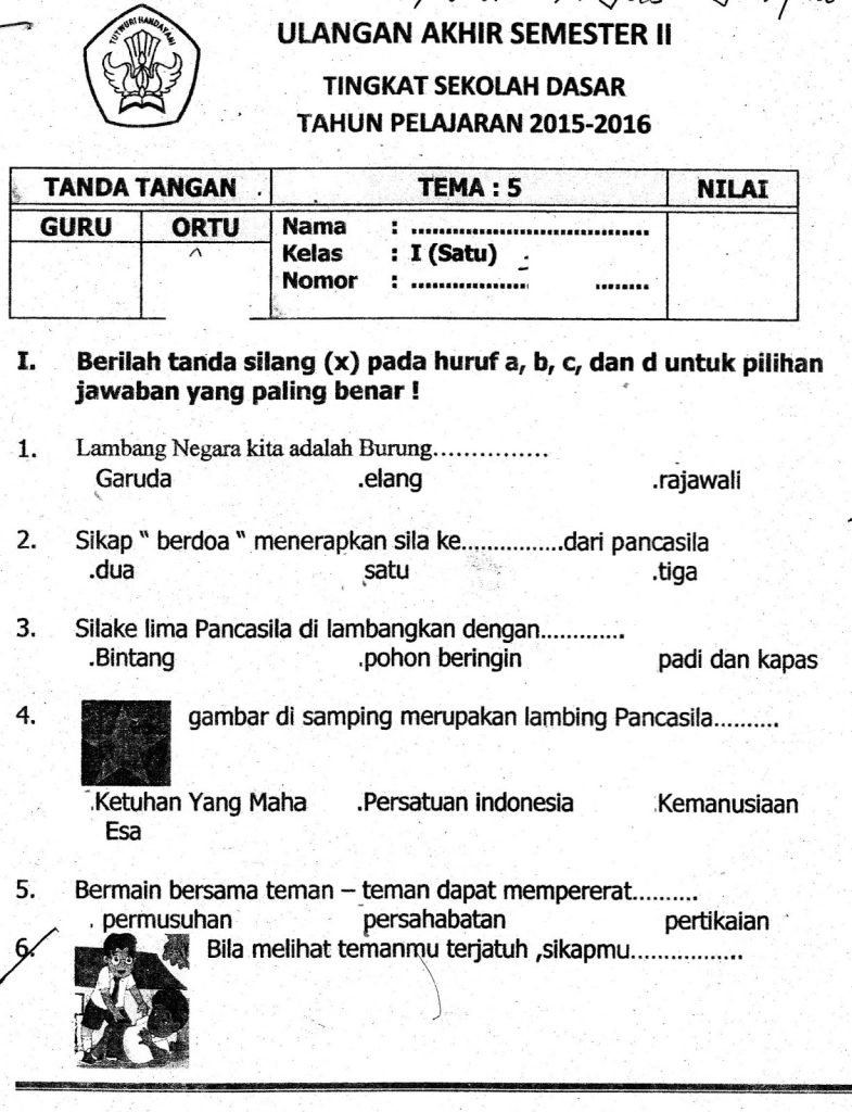 7 Contoh Soal UAS Tema 3 Kelas 5 Kurikulum 2013 Ternyata Ada di LKS Cetak Ini