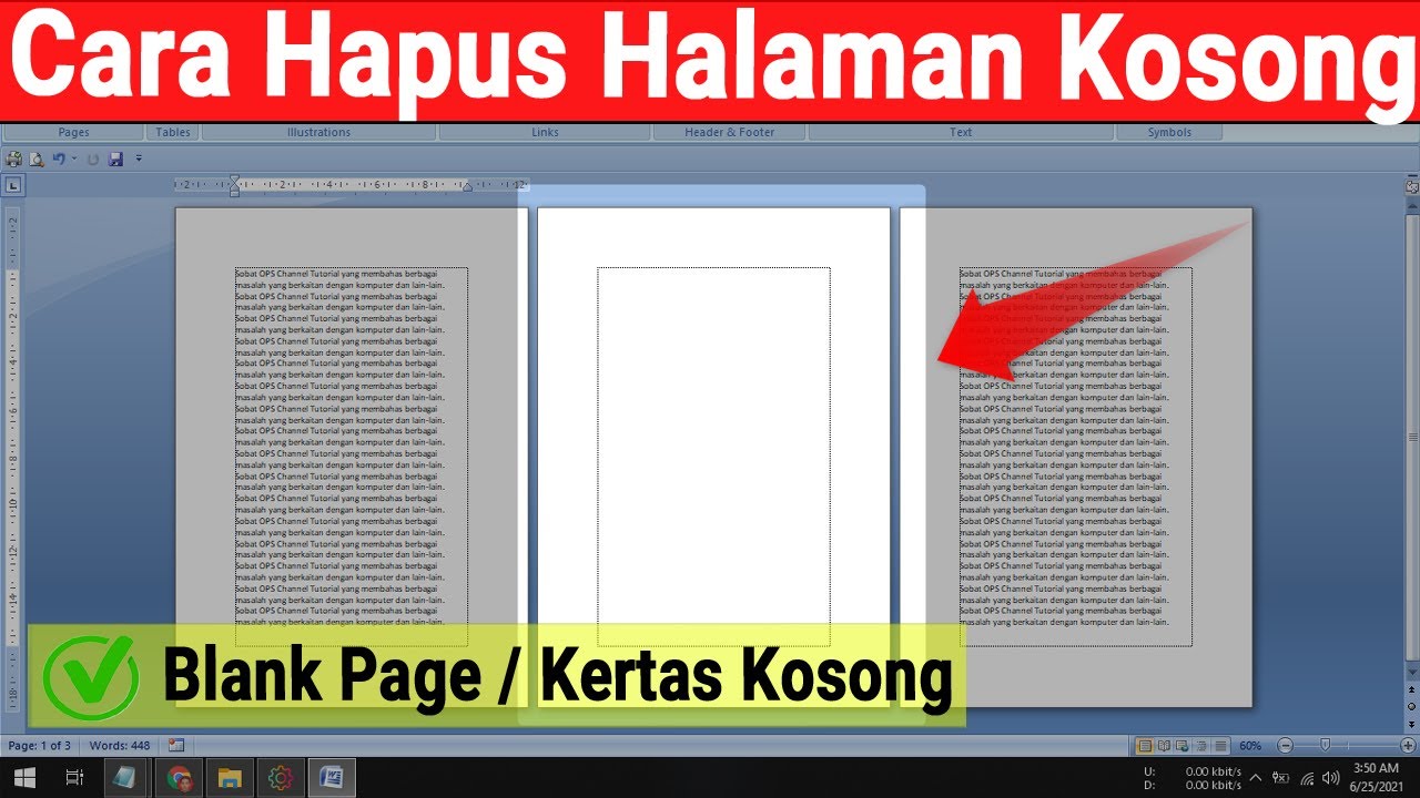 Hapus Lembar Kosong di Word Panduan Lengkap - LKomBis