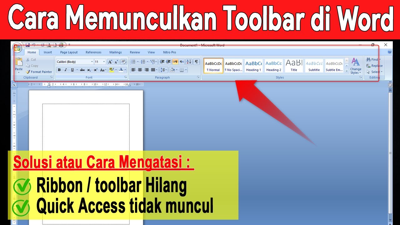 Microsoft Word Show Toolbar Mozjs - Free Word Template