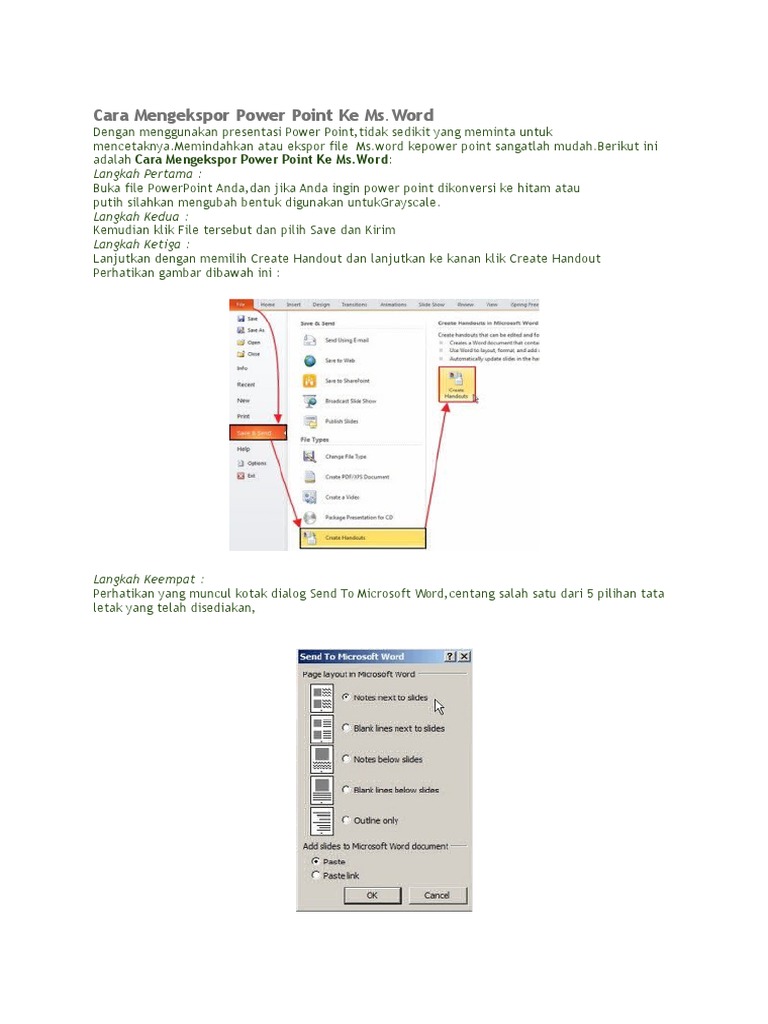 7 Rahasia Cara Ubah File Powerpoint ke Word dengan Mudah Sebelum Terlambat