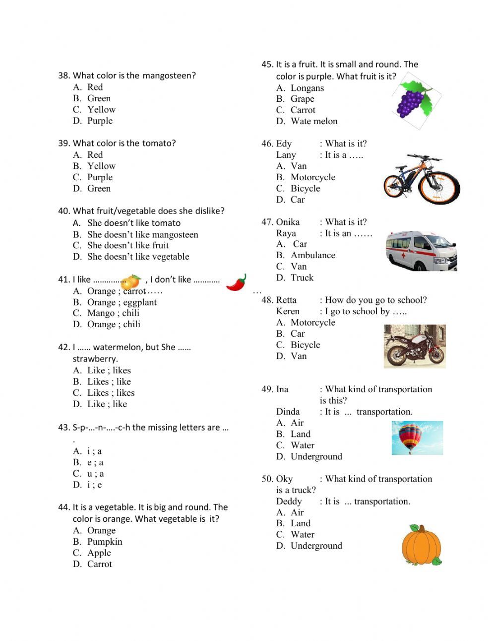 soal essay bahasa inggris kelas 3 smpsoal esai bilangan pecahan sd kelas 3