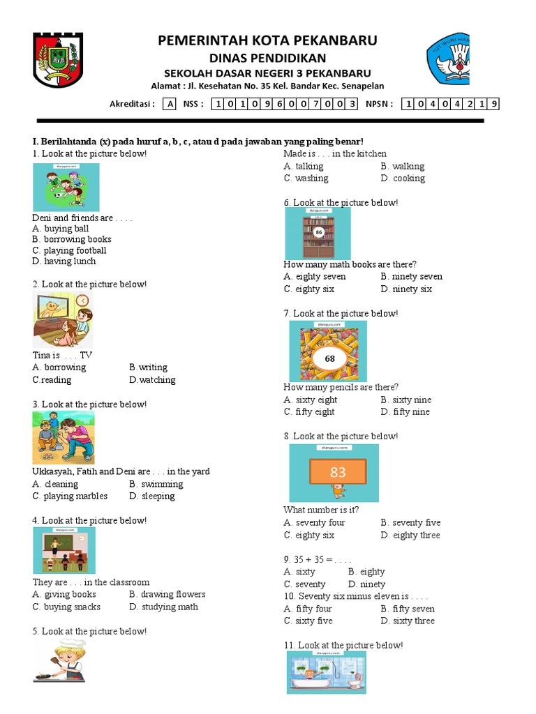 Ternyata Ini Rahasia Latihan Soal Bahasa Inggris Kelas 4 SD yang Bikin Anak Semangat Belajar