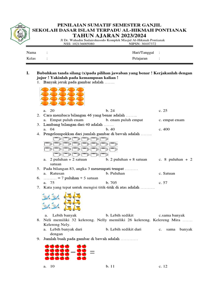 Rahasia Cepat Jawab Soal Matematika Kelas 2 SD Semester 1 Kurikulum 2013 Ternyata Mudah Rahasia Cepat Jawab Soal Matematika Kelas 2 SD Semester 1 Kurikulum 2013 Ternyata Mudah