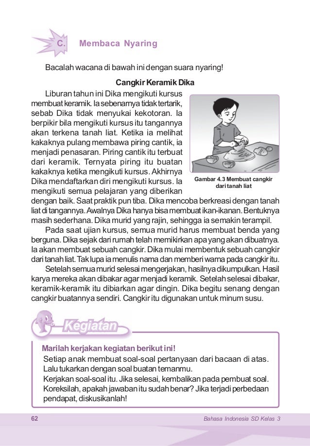 Rahasia Skor Tinggi Soal Teks Bacaan Bahasa Indonesia Kelas 3 SD yang Wajib Tahu